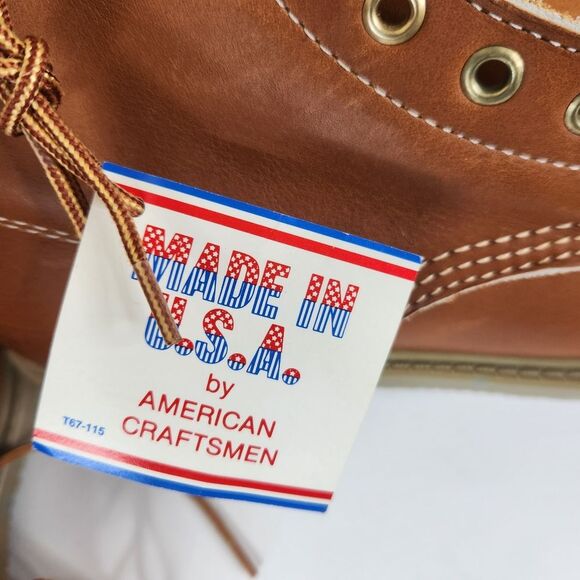 NEW Lehigh Mens Steel Toe Rubber Sole Chukka Boot 8 - Picture 4 of 11